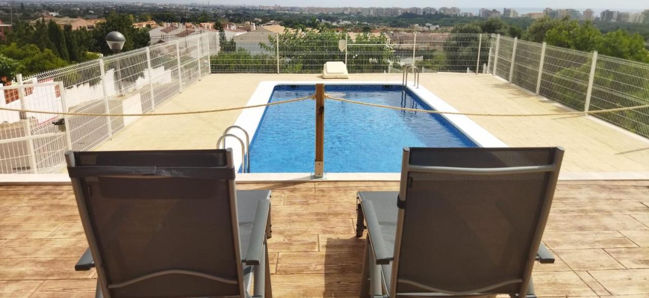 Villa CALA HOUSE II Luminoso adosado con vistas parking y piscina comunitaria Peñíscola Exterior foto